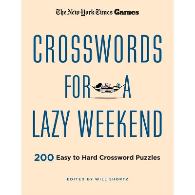 New York Times Games Crosswords for a Lazy Weekend - Paperback | Target