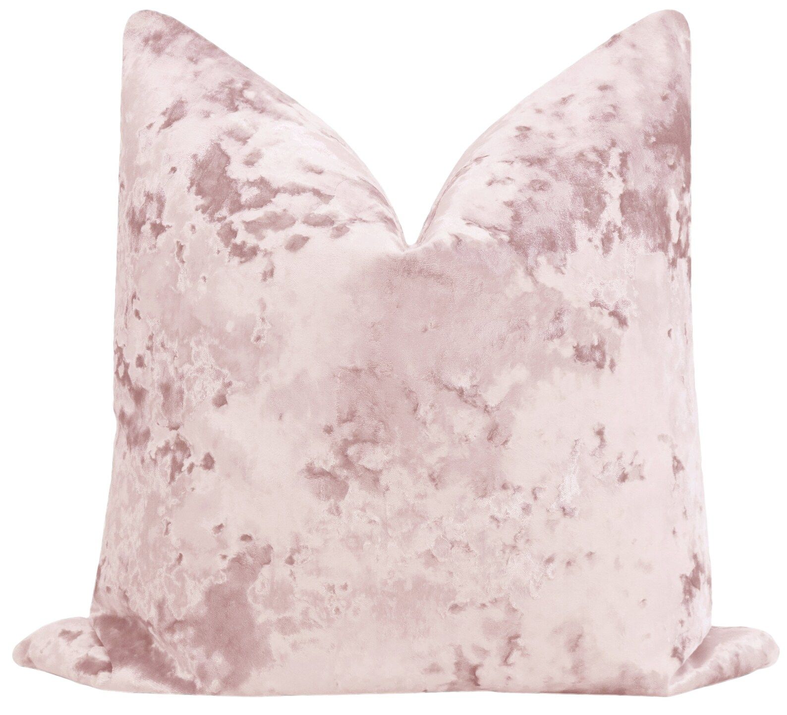 Lavish Velvet // Ballet Pillow COVER ONLY | pale pink velvet pillow | designer throw pillow |  cr... | Etsy (US)