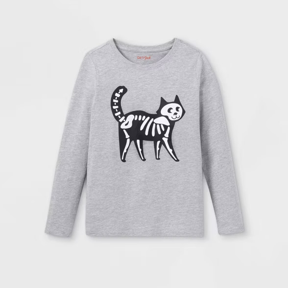 Girls' Halloween Long Sleeve Graphic T-Shirt - Cat & Jack™ | Target