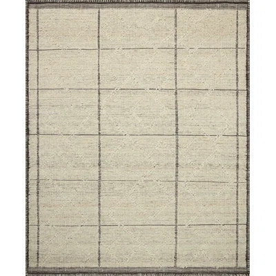 Amber Lewis x Loloi Bowie Ivory / Mocha Area Rug | Wayfair North America
