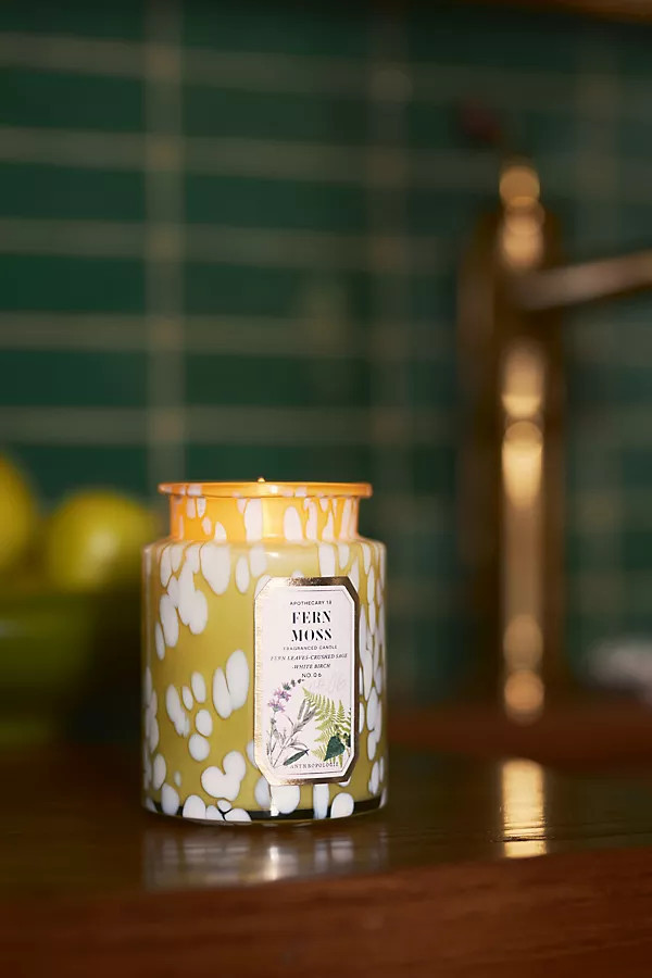 Apothecary 18 Fresh Fern Moss Glass Jar Candle | Anthropologie (US)