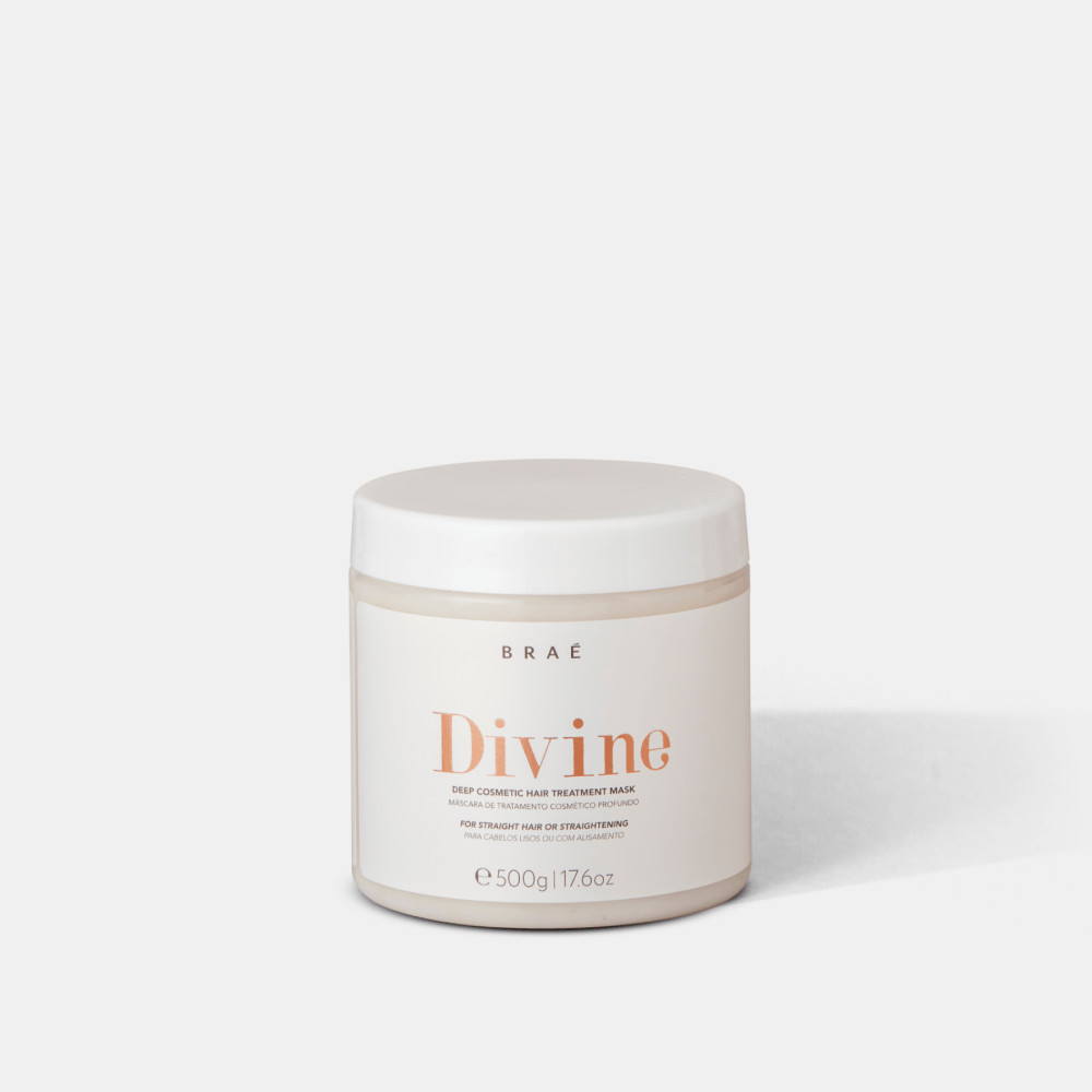 Braé Divine | Máscara Capilar Anti Frizz 500g - Braé Hair Care - Site Oficial | Braé (BR)