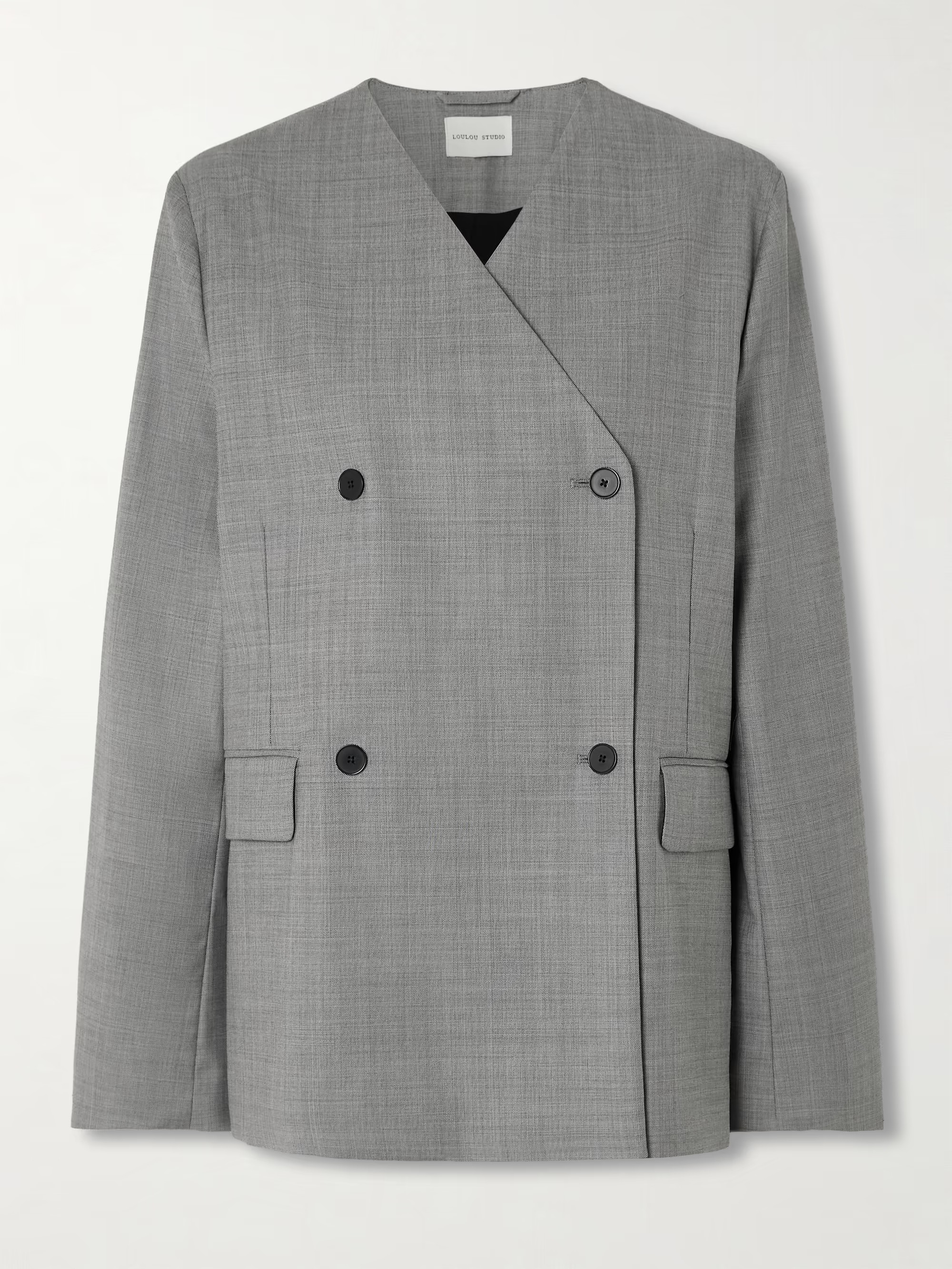 Altair double-breasted wool-twill blazer | NET-A-PORTER (UK & EU)