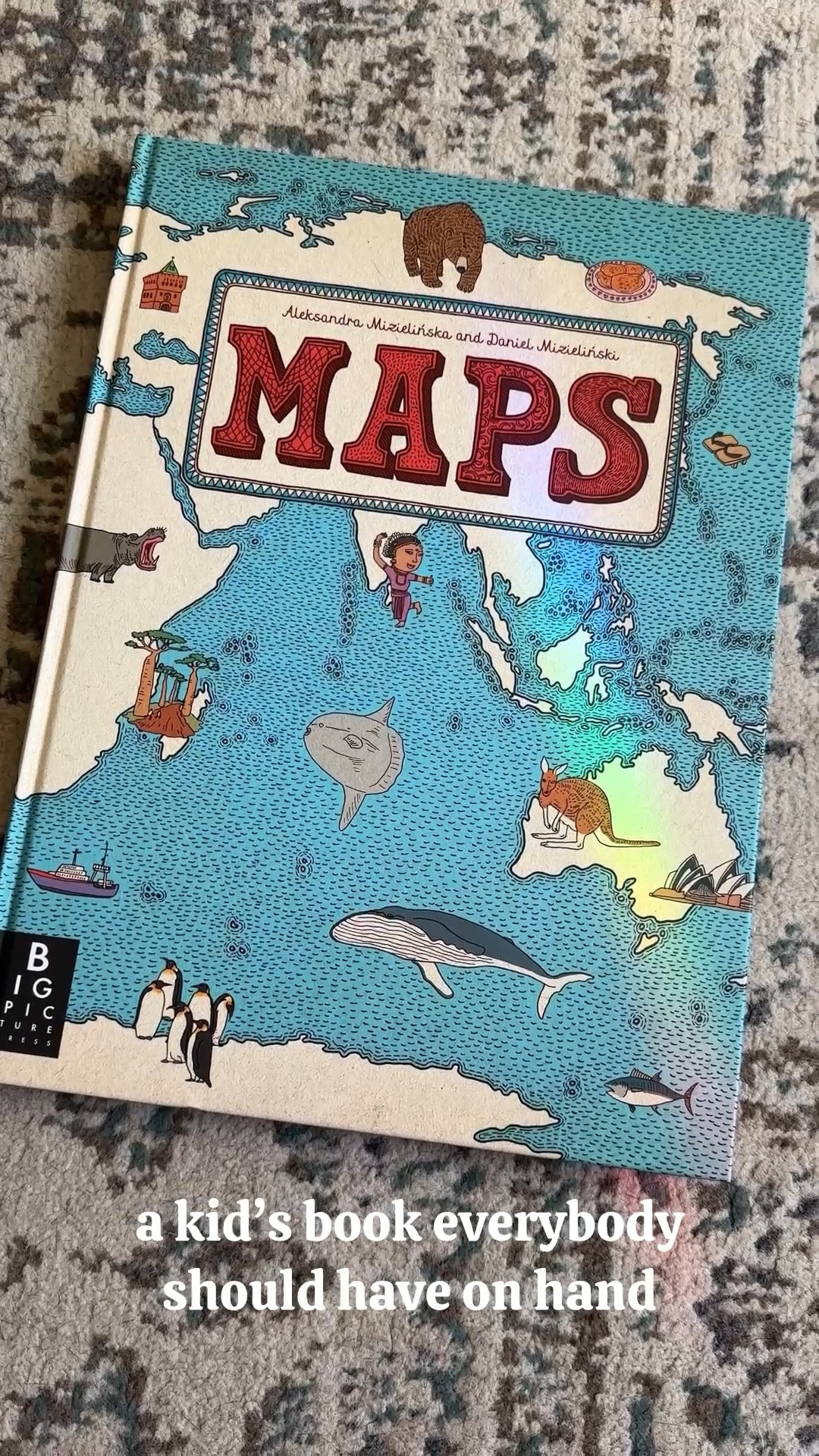 This map book is one that EVERY home should have on hand! The art is gorgeous and there is so many goodies crammed onto every page 🗺️📖

#LTKTravel #LTKFamily #LTKKids