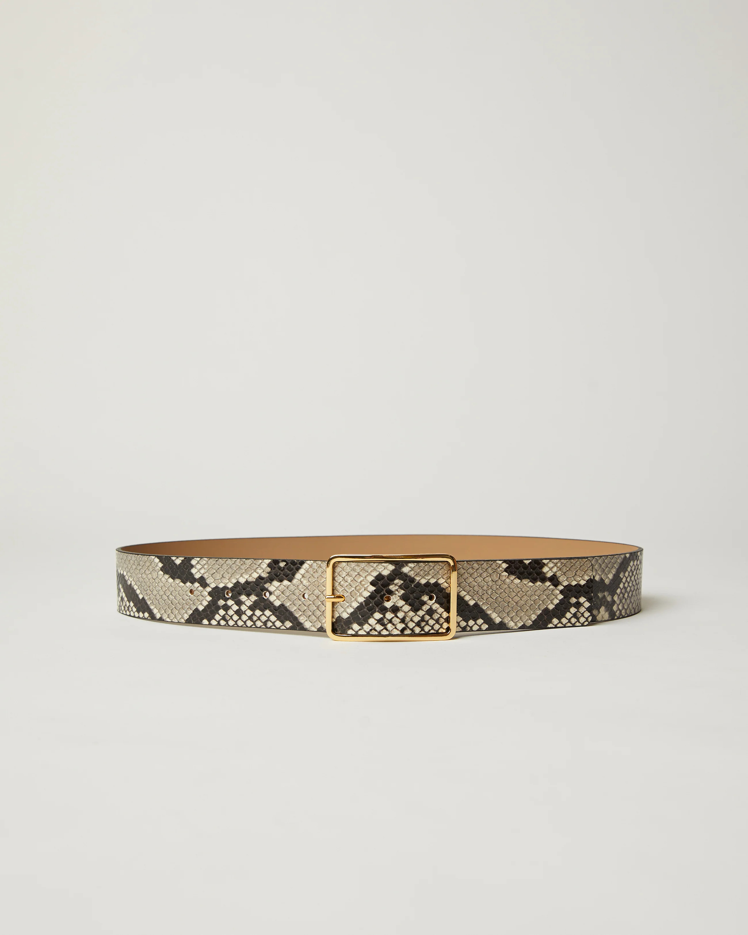 MILLA PYTHON LEATHER BELT | B-Low The Belt