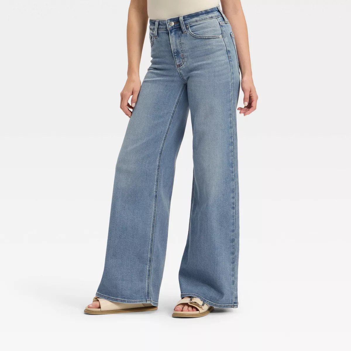 Women's High-Rise Wide Leg Jeans - Universal Thread™ | Target
