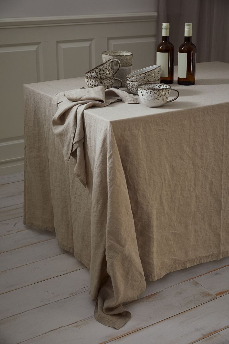 Washed Linen Tablecloth | H&M (US)