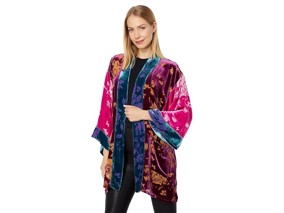 Johnny Was Dancing Queen Kimono (Multi) Women's Clothing | Zappos