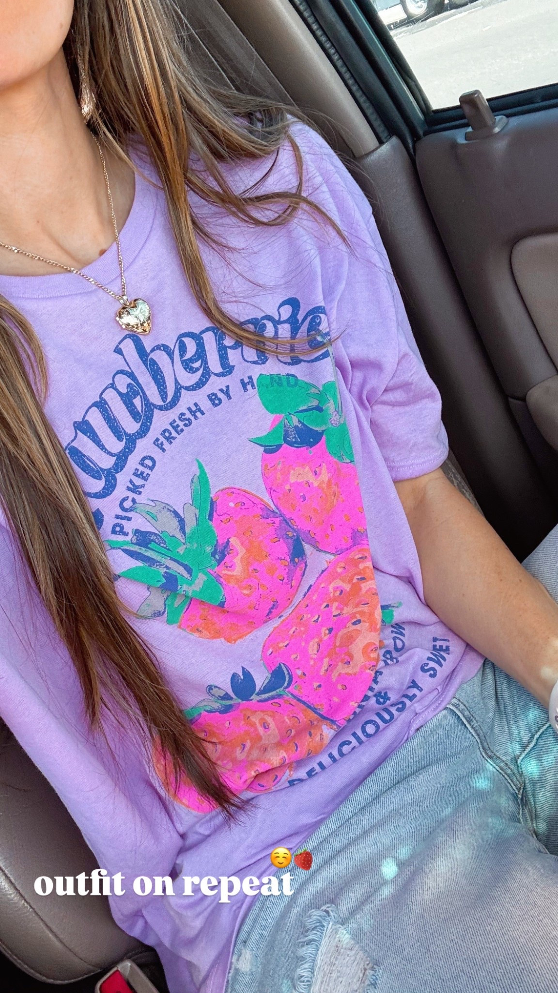 Found the cutest strawberry graphic I tee from target!! Ive been wearing it non stop! Haha It fits oversized, I’m wearing an xs!

I linked a couple similar heart locket necklaces too! But there’s one from altar’d state that’s almost identical, but I can’t link to there! 

#targetfashion #targetfinds #strawberryseason

#LTKStyleTip #LTKFindsUnder50