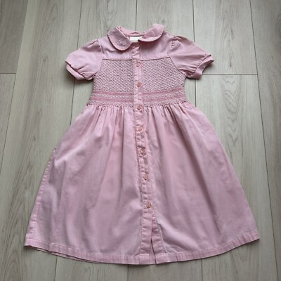 VTG Laura Ashley Mother & Child Cotton Pink Girls Dress Sz 4  | eBay | eBay US