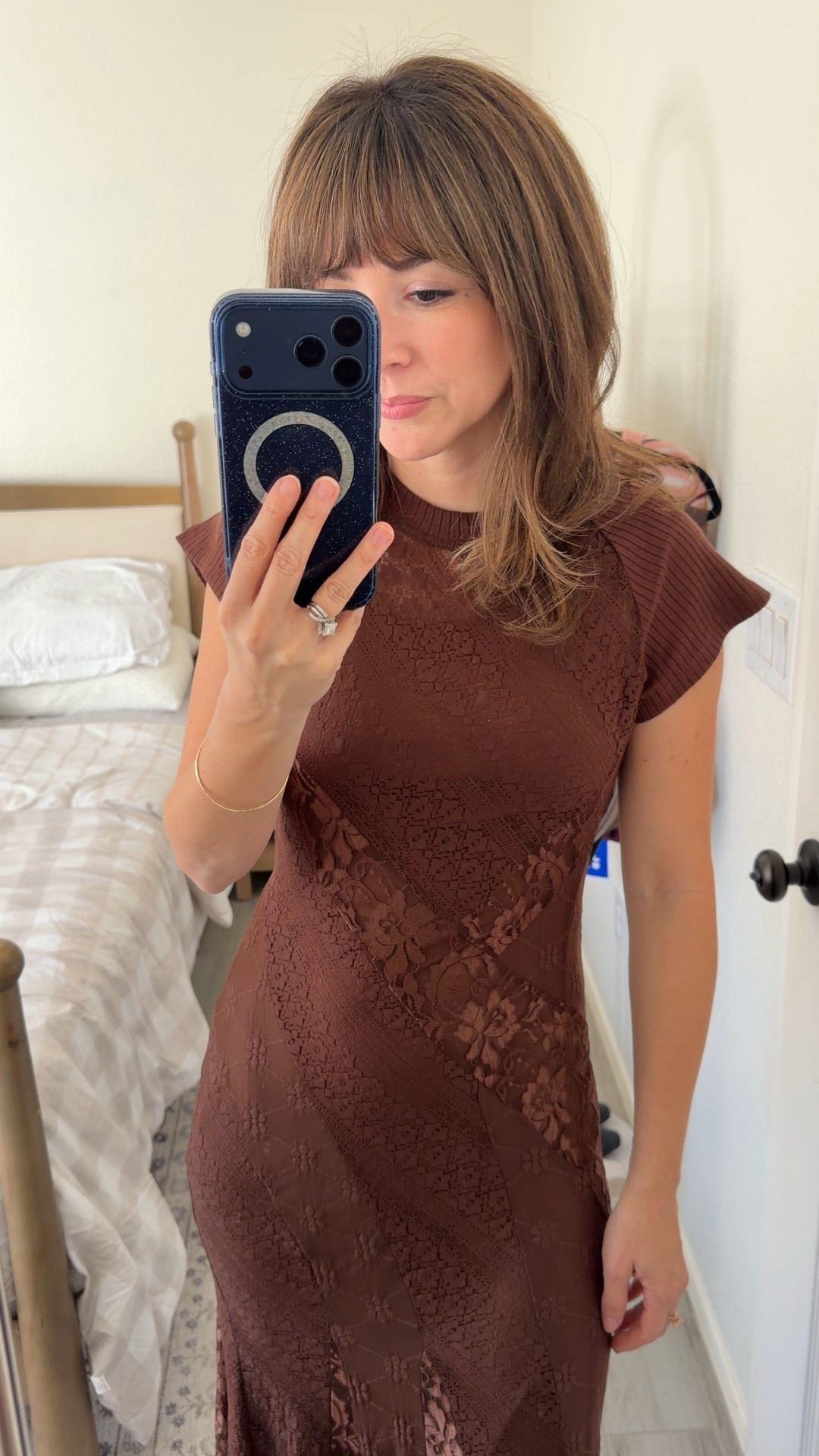 Such a flattering dress for fall events and special occasions.
Love the fitted shape through the waist with the easy movement at the hem.
Petite-friendly and perfect for weddings, date nights, or dinners out.

Dress XS 

#LTKHoliday #LTKPetite