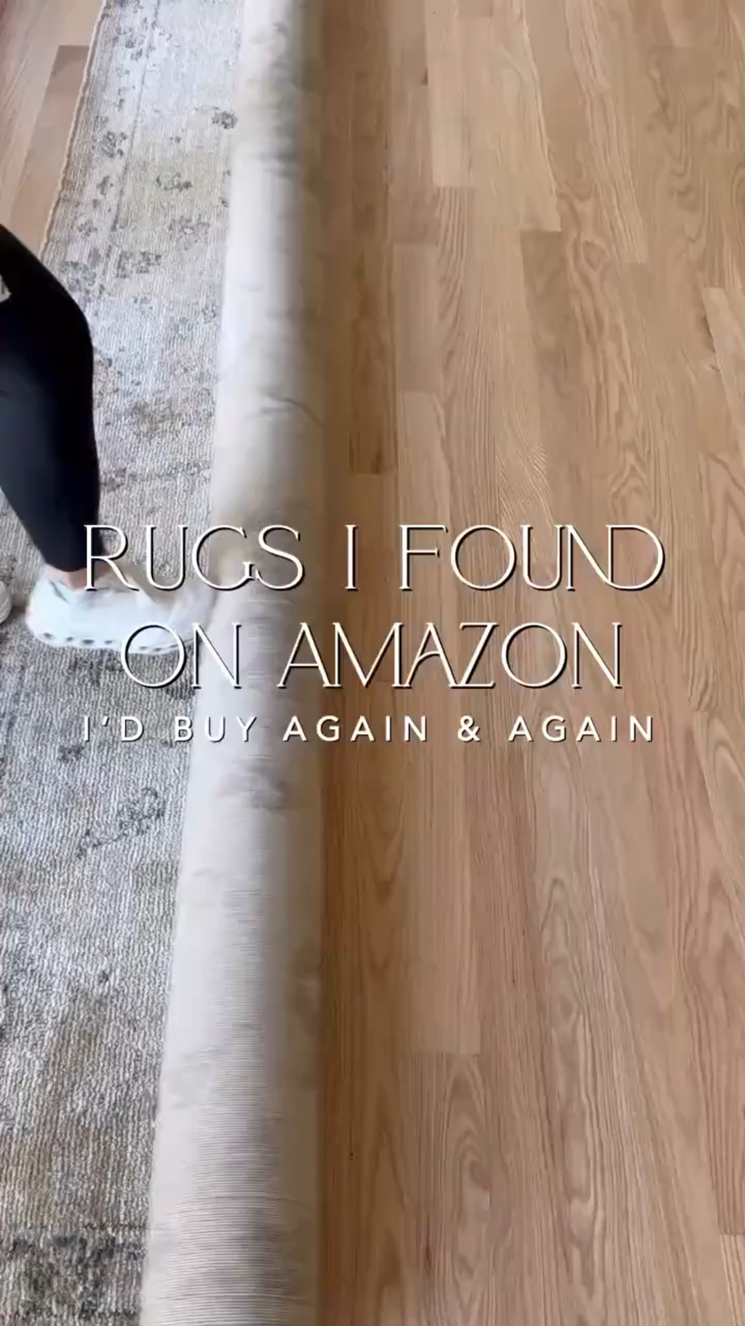 Amazon rugs I’d buy again and again 🤎
High-end look, budget-friendly price, and they hold up beautifully. Linking all my forever favorites.

#LTKvlog #LTKSaleAlert #LTKHome