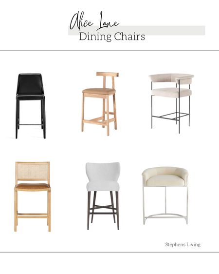 Alice Lane, dining room, dining chairs, home, furniture 

#LTKFind #LTKhome #LTKstyletip