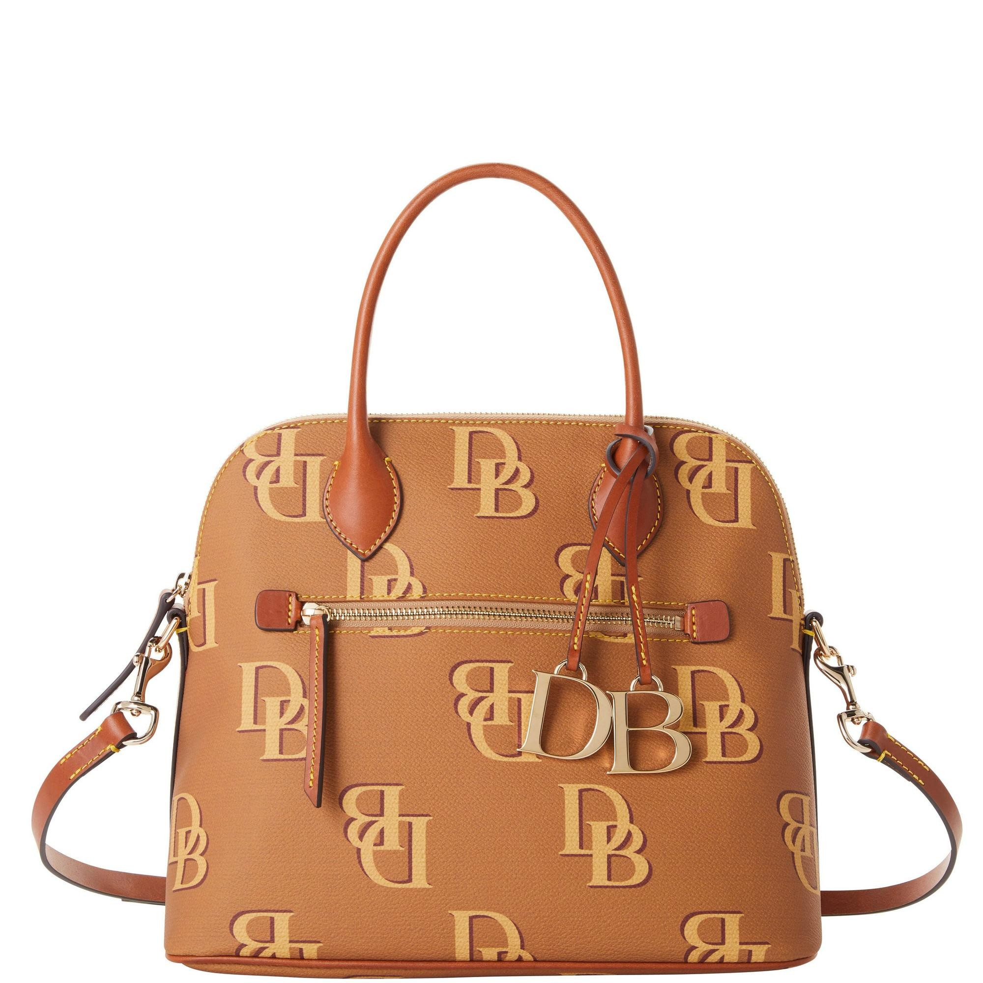 Monogram Large Domed Satchel
							
							
							
							
								4.6Rated 4.64 out of 5 stars... | Dooney & Bourke (US)