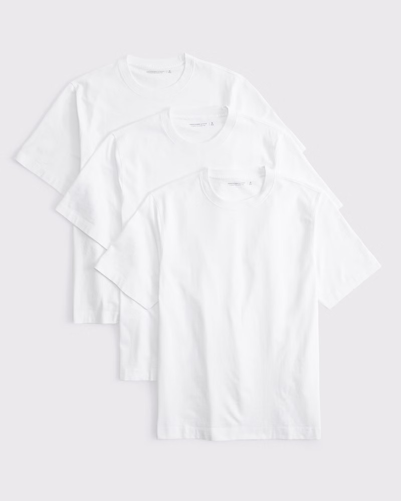 3-Pack Classic Polished Tees | Abercrombie & Fitch (US)