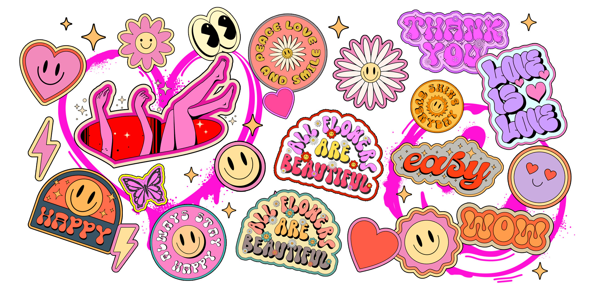 Estojo Box Fun - Good Vibes Stickers | Gocase (BR)