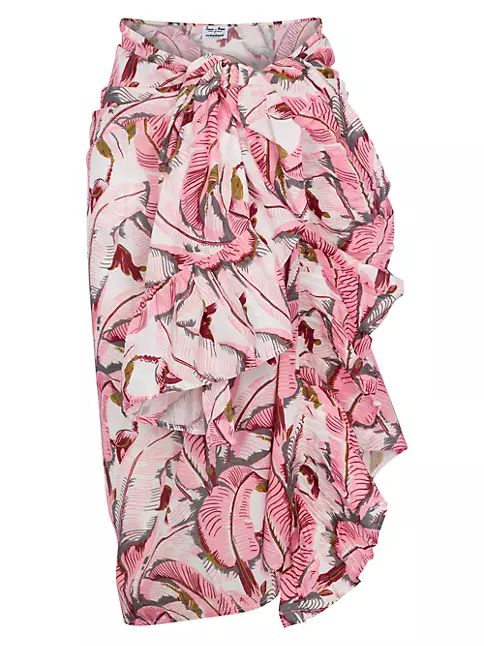 Sant and Abel Martinique Banana Leaf Sarong | Saks Fifth Avenue