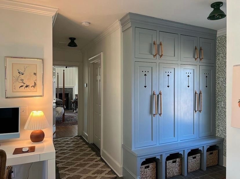 Entry way/office details. The cutest little lamp and key holder! 

#LTKHome #LTKOver40 #LTKdayinmylife