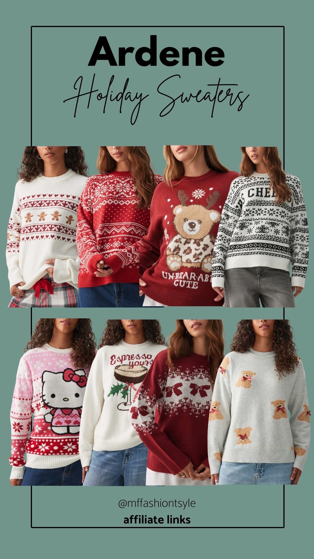 Ardene ~ Holiday Sweaters 🎄✨

#LTKgiftguide #LTKholiday #LTKcanada