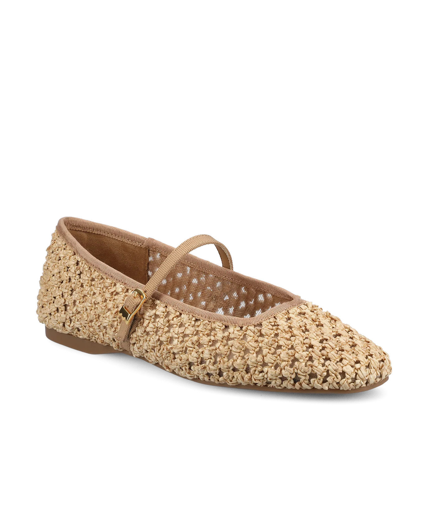 The Hummingbird Mary Jane - Tan Openweave - 7.5 | Birdies