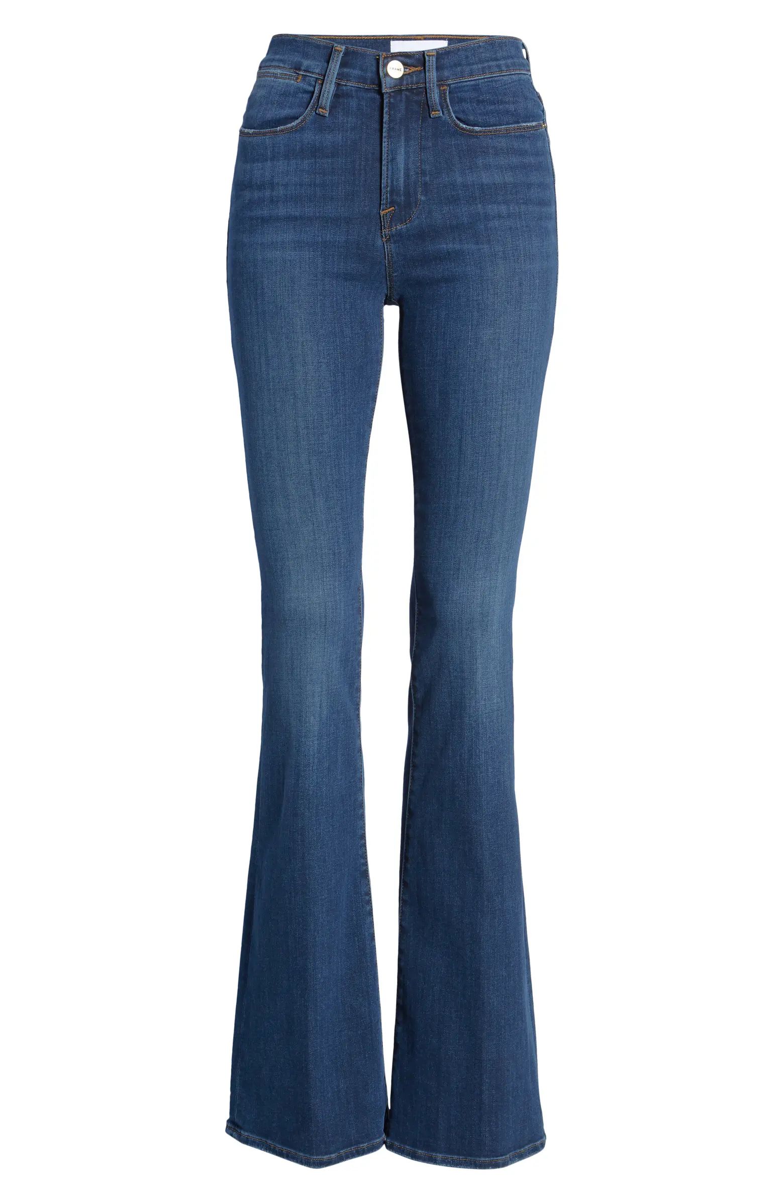 FRAME Le High Waist Flare Jeans | Nordstrom | Nordstrom