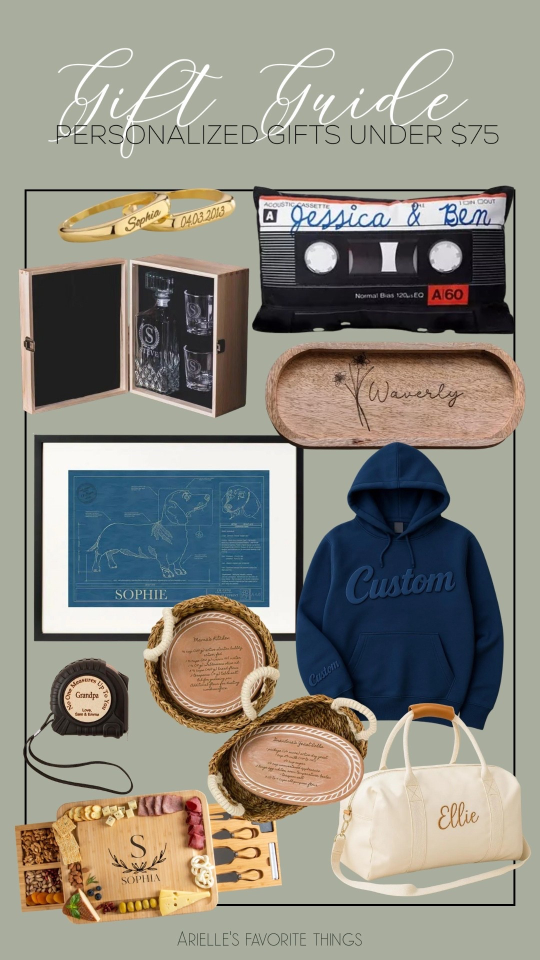 Personalized Gifts for the Holidays

If you’re looking for something extra special this year — this is it. These personalized gifts are all under $75 and make the sweetest keepsakes for anyone on your list. From custom jewelry and engraved trays to monogrammed travel bags and cozy embroidered hoodies, each piece adds that thoughtful, one-of-a-kind touch. 


#GiftGuide #PersonalizedGifts #LTKHoliday #GiftIdeas #LTKFindsUnder75

#LTKHoliday #LTKGiftGuide
