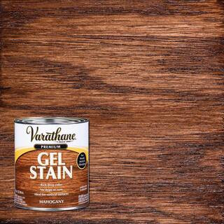 1 qt. Mahogany Wood Interior Gel Stain | The Home Depot