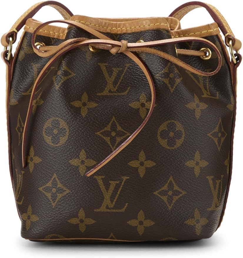 Amazon.com: Louis Vuitton, Pre-Loved Monogram Canvas Noé Nano, Brown : Luxury Stores | Amazon (US)