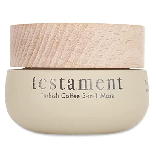 Testament Beauty Turkish Coffee 3- n -1 Mask with Anti aging Ceramides Niacinamide reduces fine l... | Amazon (US)