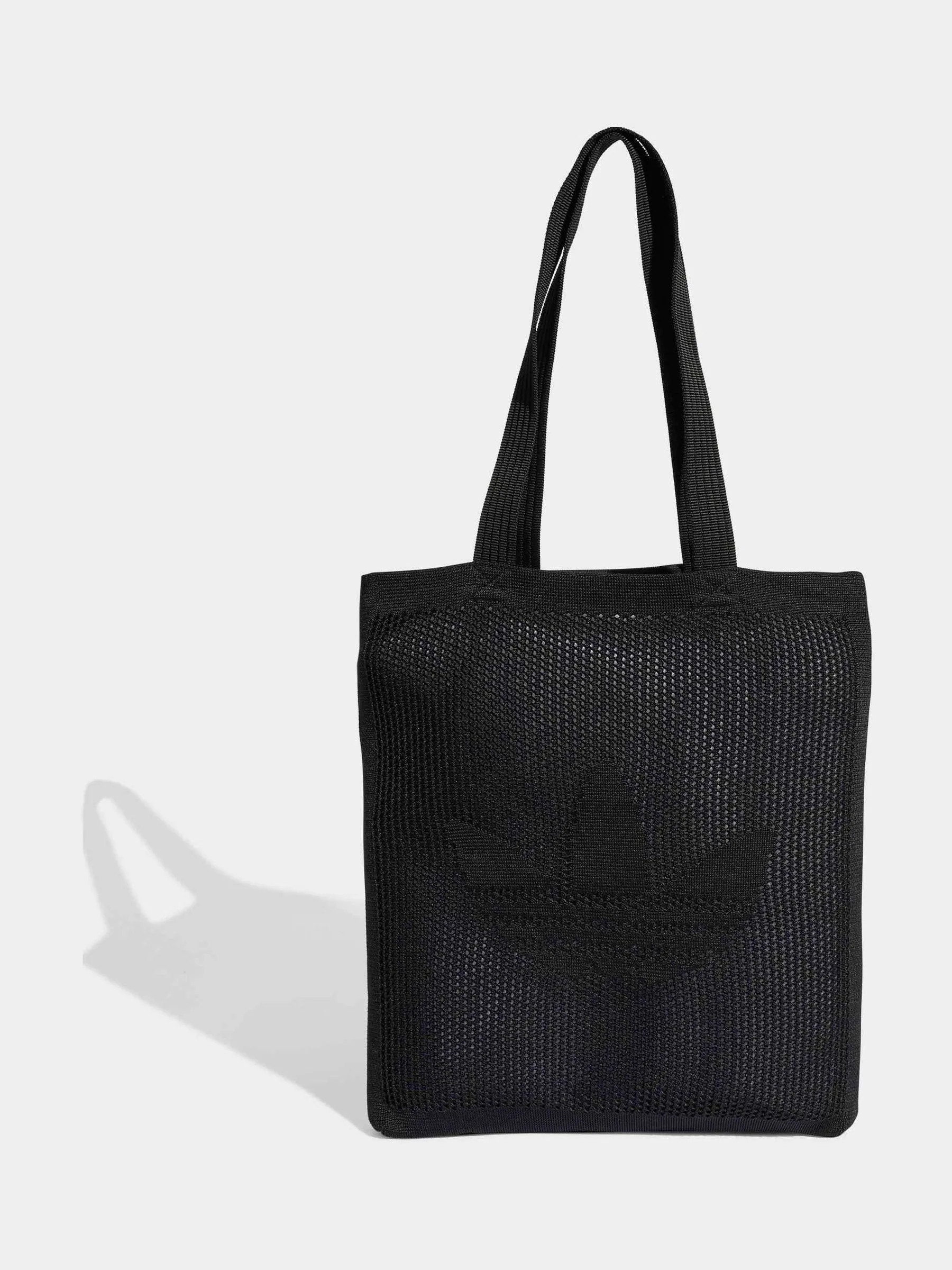 adidas originals adidas Originals Black Crochet Tote Bag | Next US