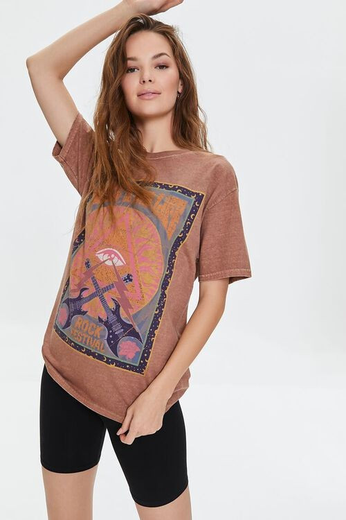 Rock Is My Life Graphic Tee | Forever 21 | Forever 21 (US)