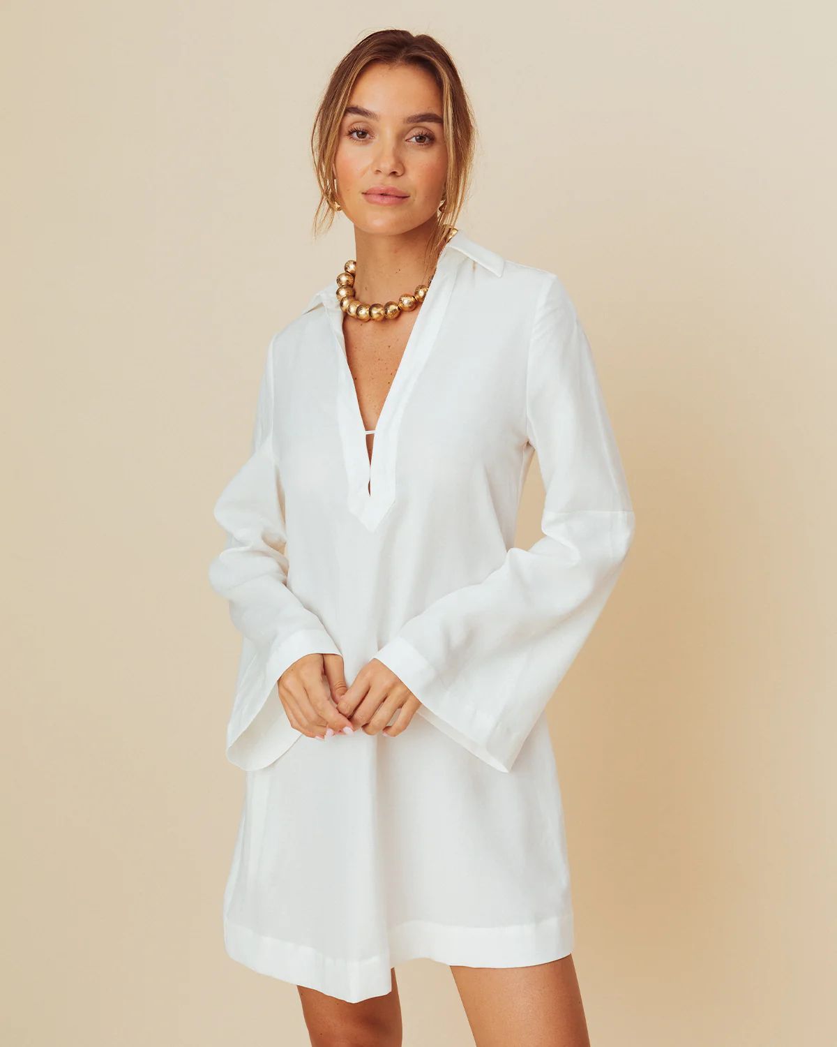 Lara Linen Blend Coverup | Few Moda