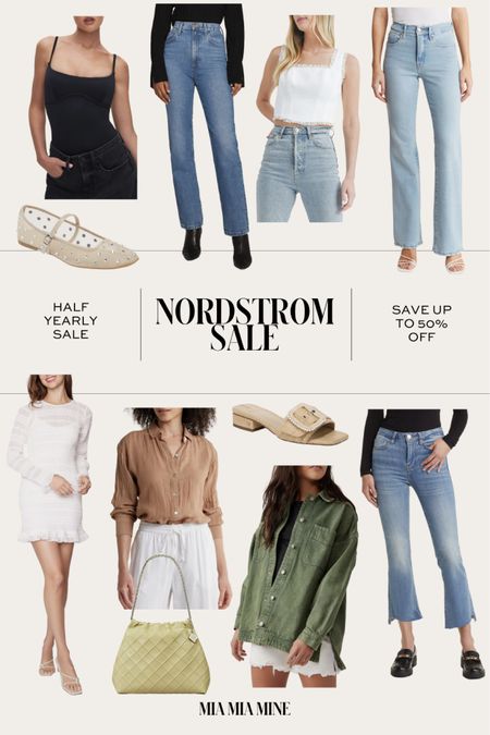 Nordstrom half yearly sale - save up to 50% off summer jeans, white dresses, linen shirts and sandals 

#LTKSaleAlert #LTKFindsUnder100 #LTKFindsUnder50