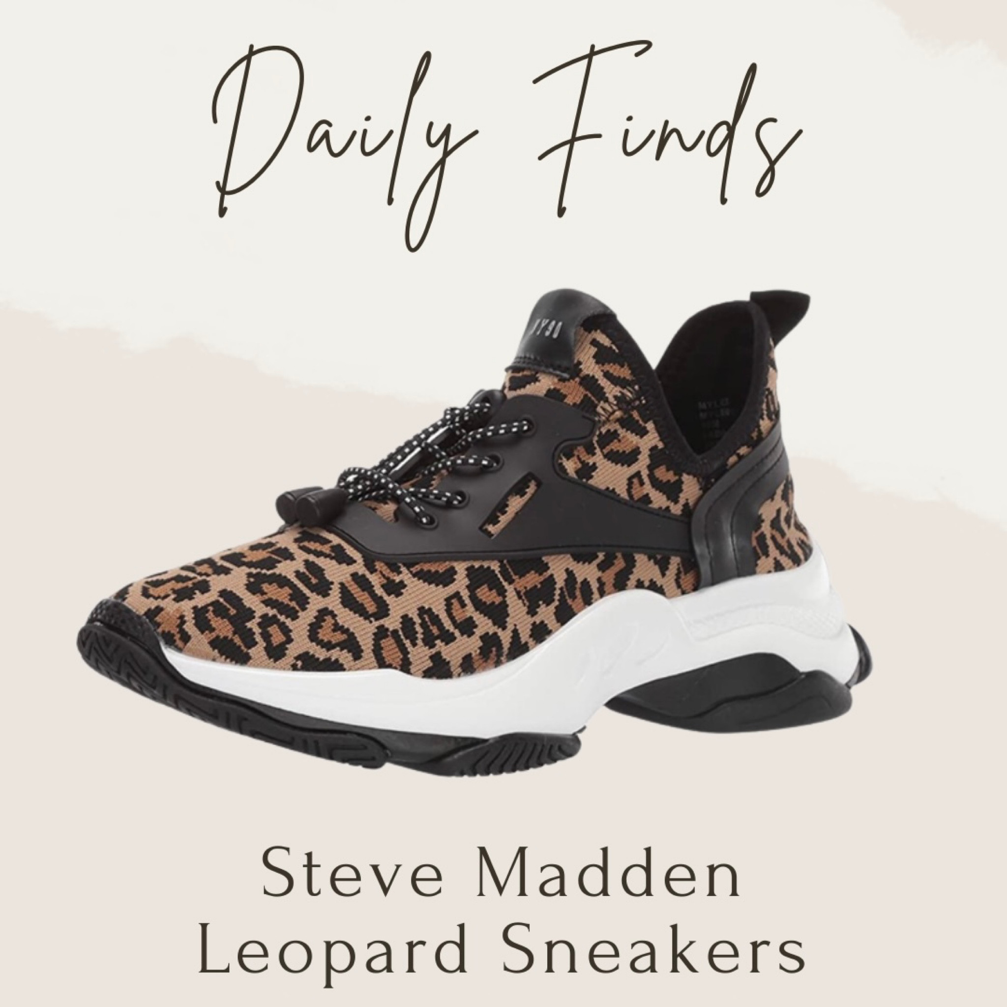 Steve madden leopard sneakers clearance tj maxx