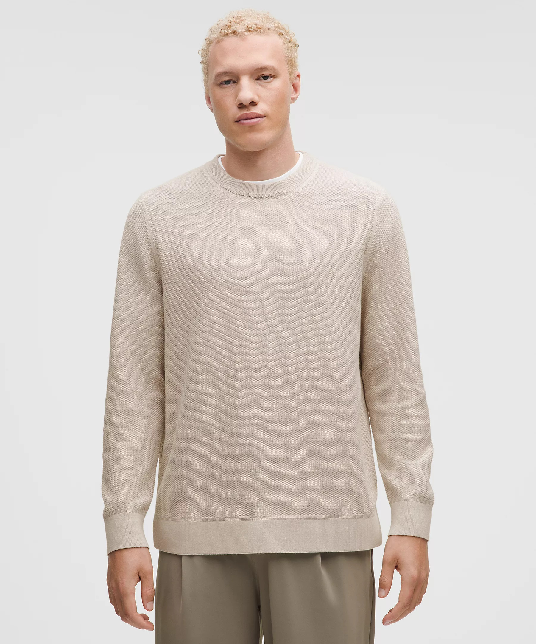 Textured Knit Crewneck Sweater | Lululemon (US)