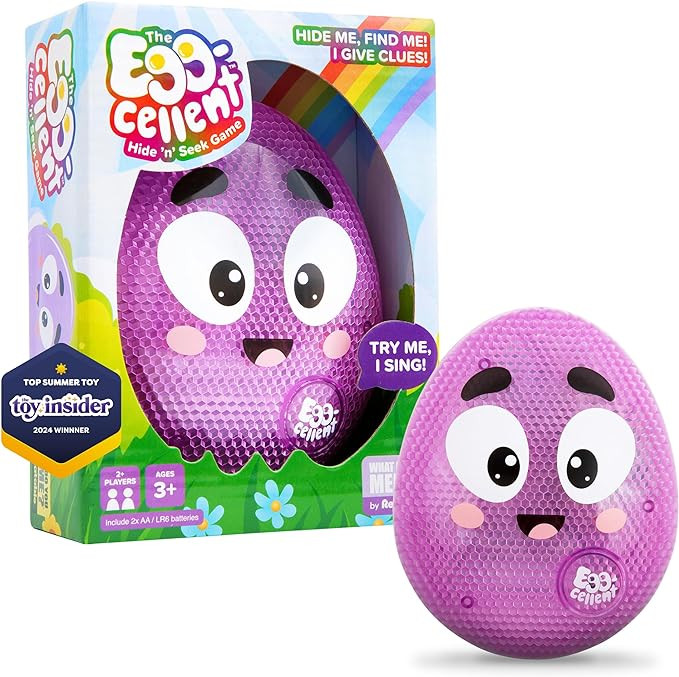 Eggcellent by Relatable, The Kid-Friendly Hide & Seek Game, Toddler Toys for Ages 3+, Includes 1 ... | Amazon (US)