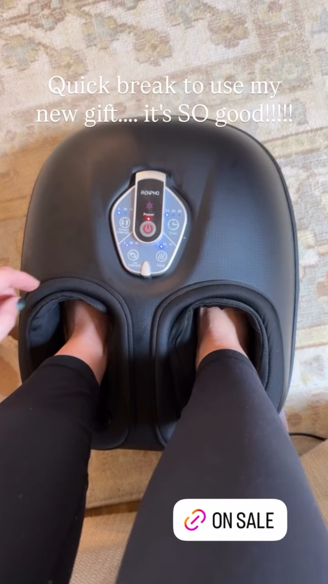 Quick break to use my new gift.... it's SO good!!!!!

#LTKHoliday #LTKmomlife #LTKGiftGuide