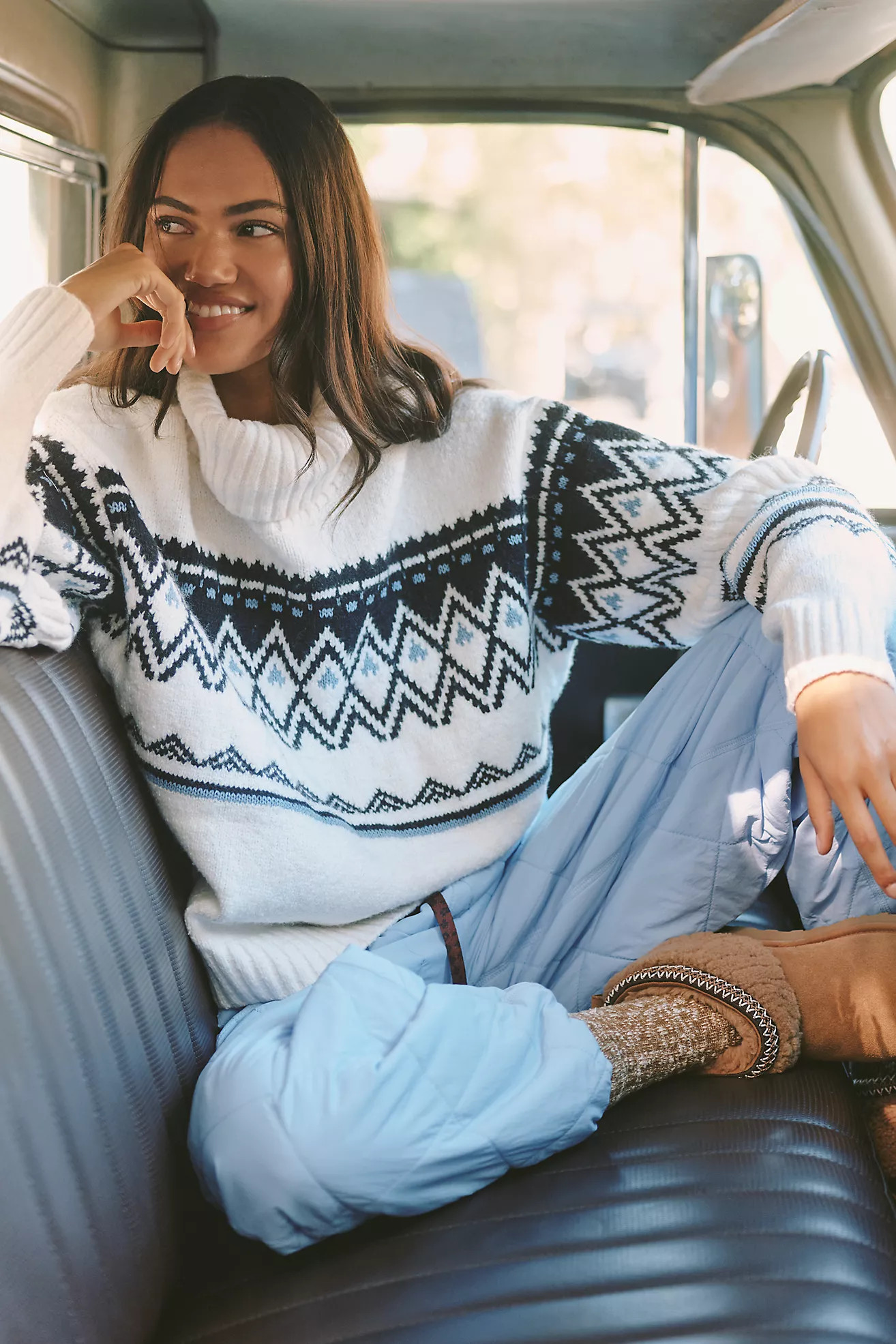 Daily Practice Evergreen Turtleneck Sweater | Anthropologie (US)