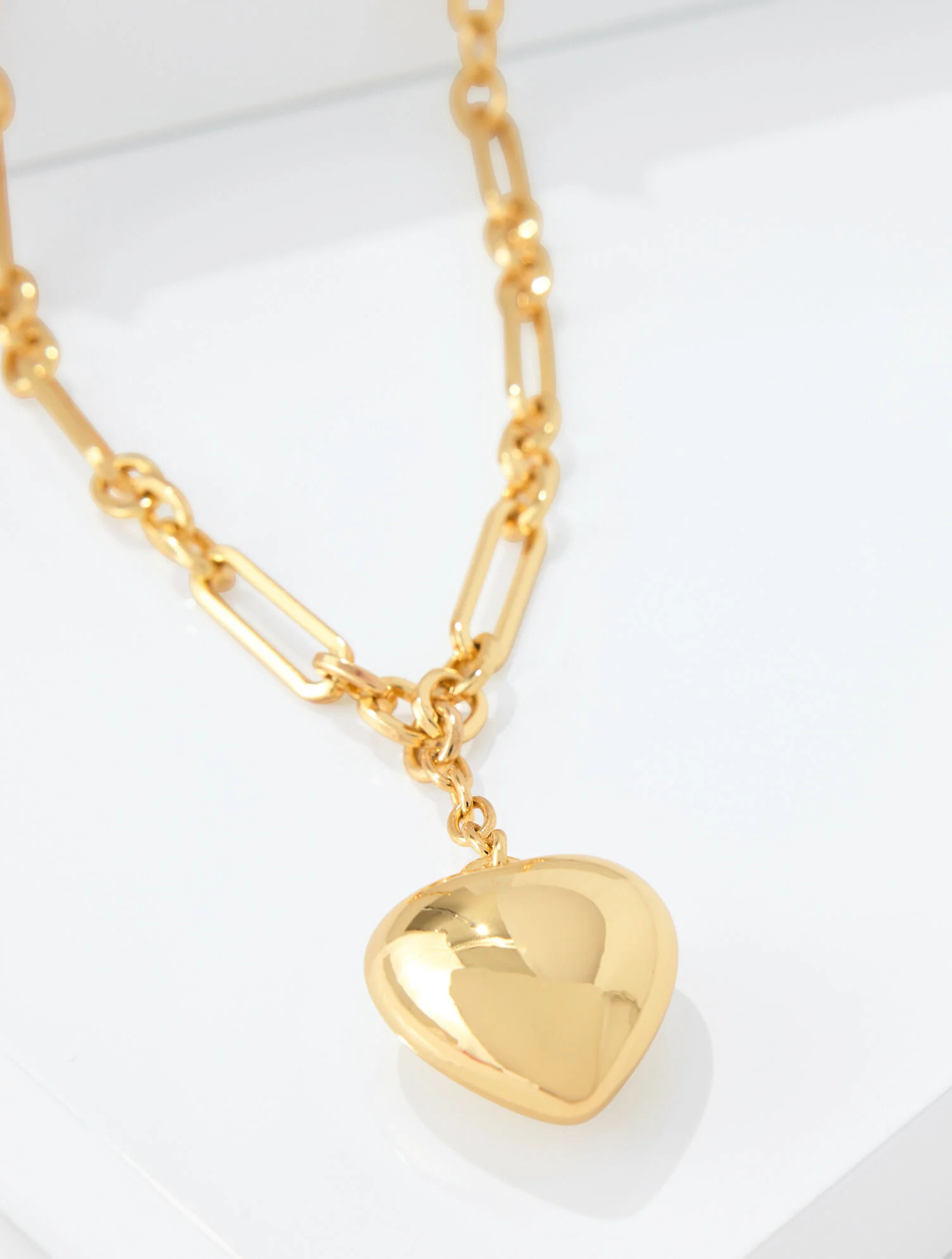 Chunky Heart Necklace | Talbots