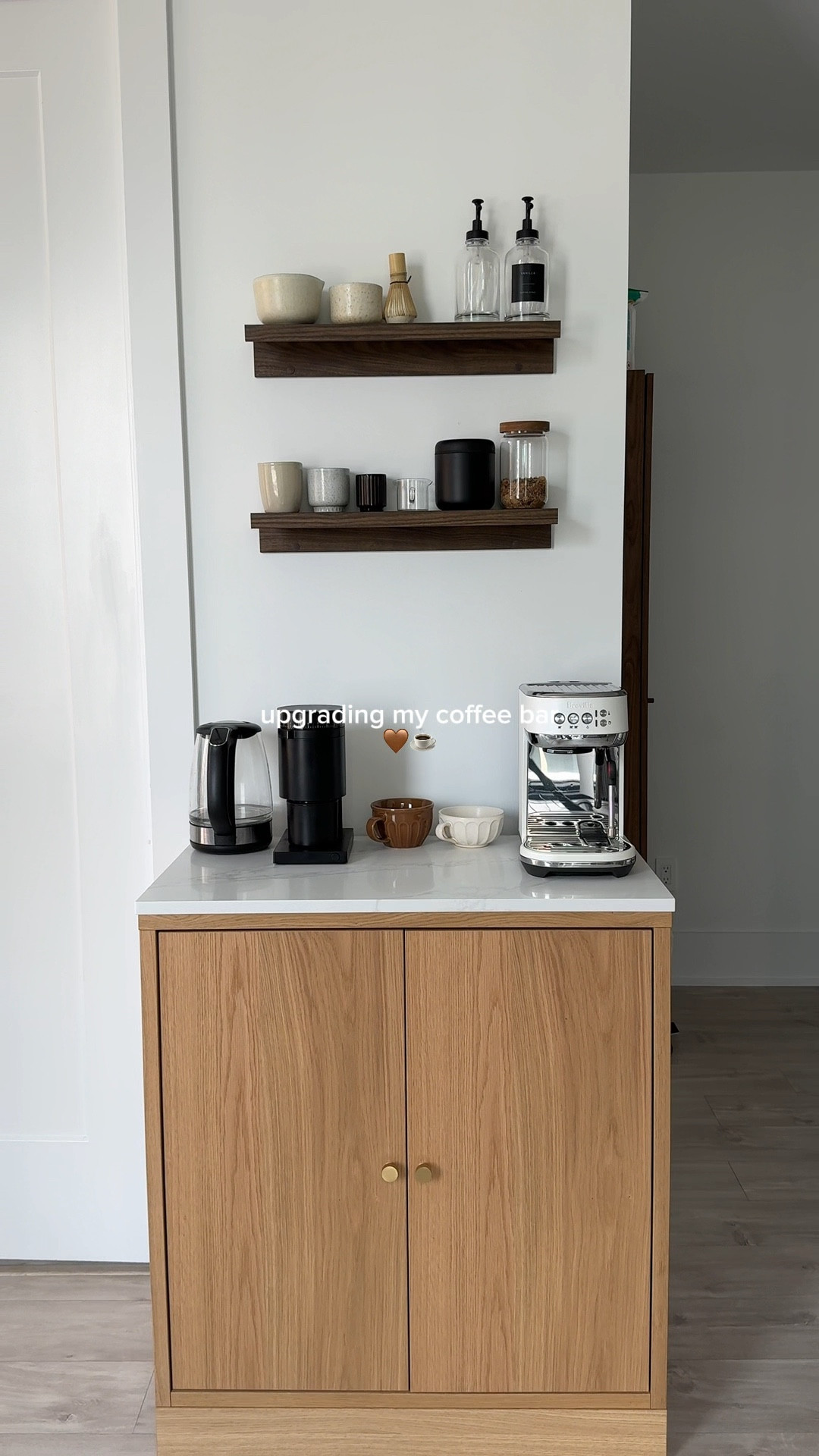 The floating shelves just add such a cozy touch🤎☕️

#LTKHome #LTKStyleTip #LTKFindsUnder100