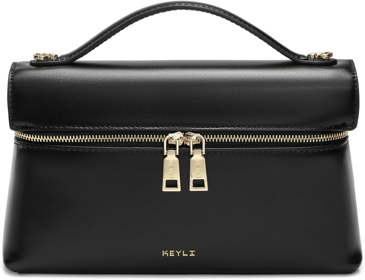 Keyli Women's Top Handle Bag Leather Small Handbags Trendy Designer Crossbody Shoulder Bag for Wo... | Amazon (US)