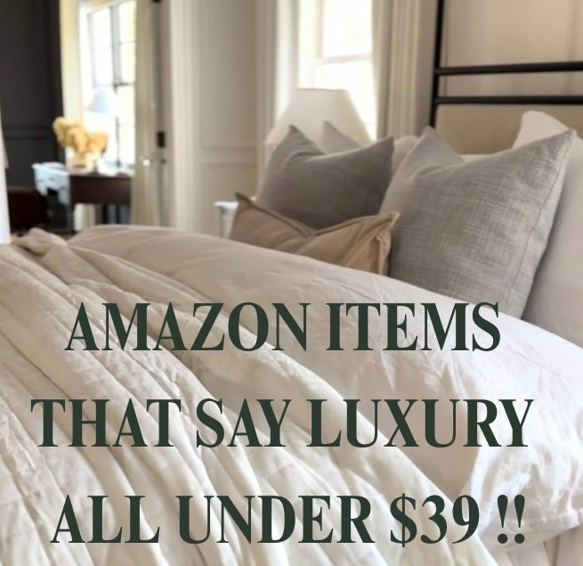 ✨Amazon Finds That Look Luxe Without the Price Tag✨
I’ve rounded up my favorite Amazon home items that scream luxury—and every single one is under $39! 🙌🏼 From cozy bedding to elevated decor, these pieces give your space that designer feel on a budget.
Tap to shop and make your home feel like a five-star stay 🛏🤍 #AmazonHome #LuxuryOnABudget #LTKhome #AffordableLuxury #AmazonFinds