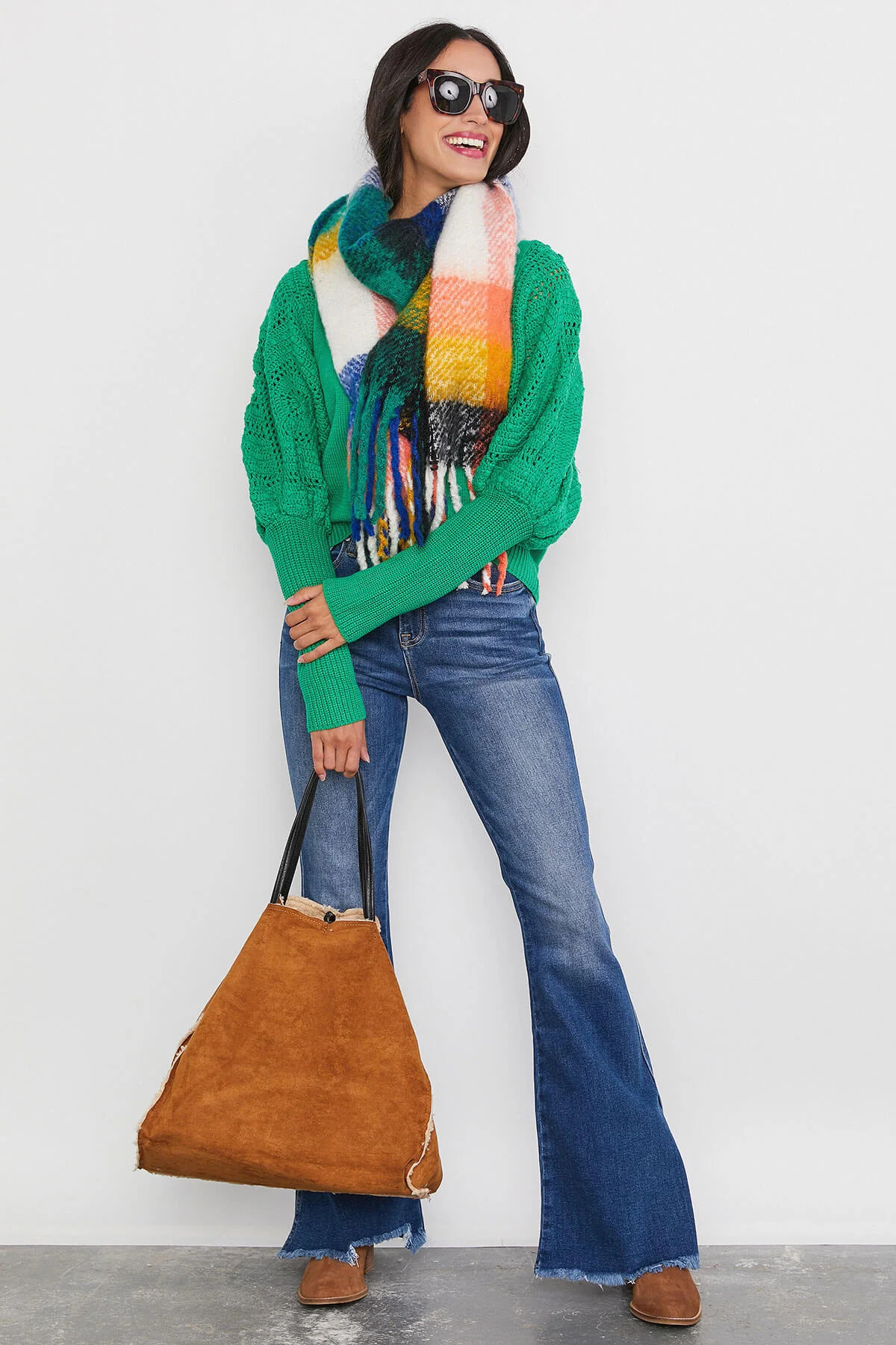 Risen Flare Side Slit Jeans | Social Threads