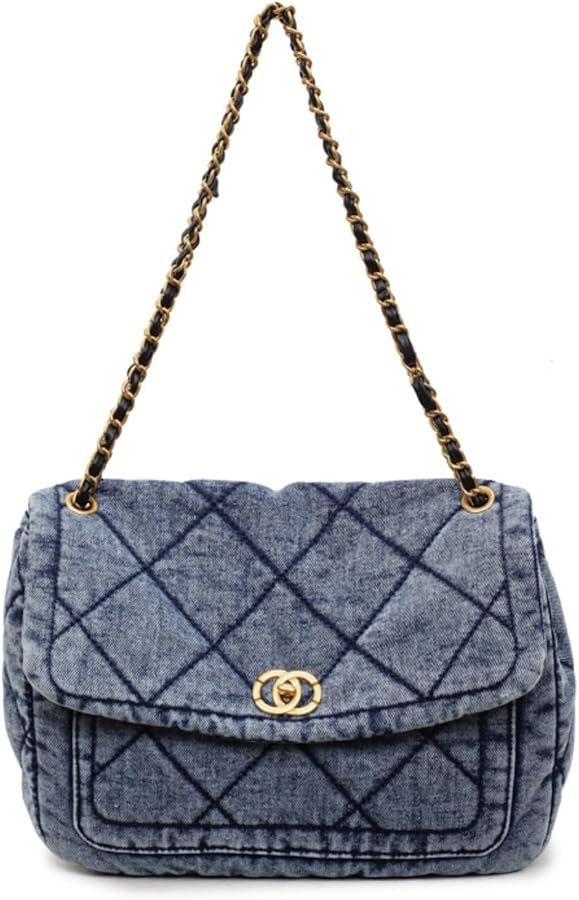 Damen Denim Umh\u00e4ngetasche Vintage Handtasche f\u00fcr Frauen Pendler Reise Gro\u00dfe Kapazi... | Amazon (DE)