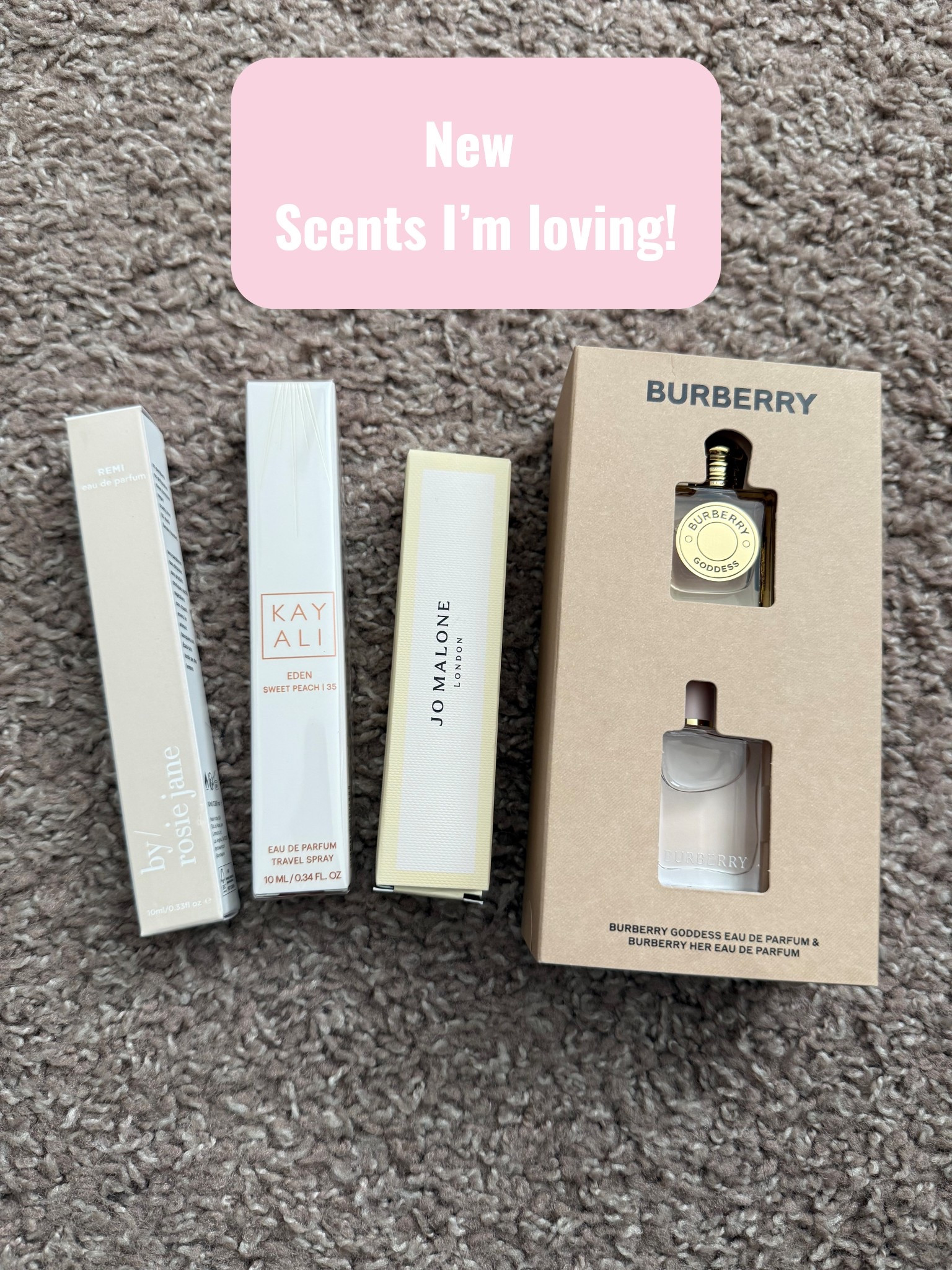Spring perfume, Summer perfume, scents I’m loving, Burberry, Rosie Jane, Jo Malone, Kayali, Sephora, Sephora finds, Sephora savings event, mother’s day gift inspo

#LTKBeauty #LTKMothersDay #LTKselfcare