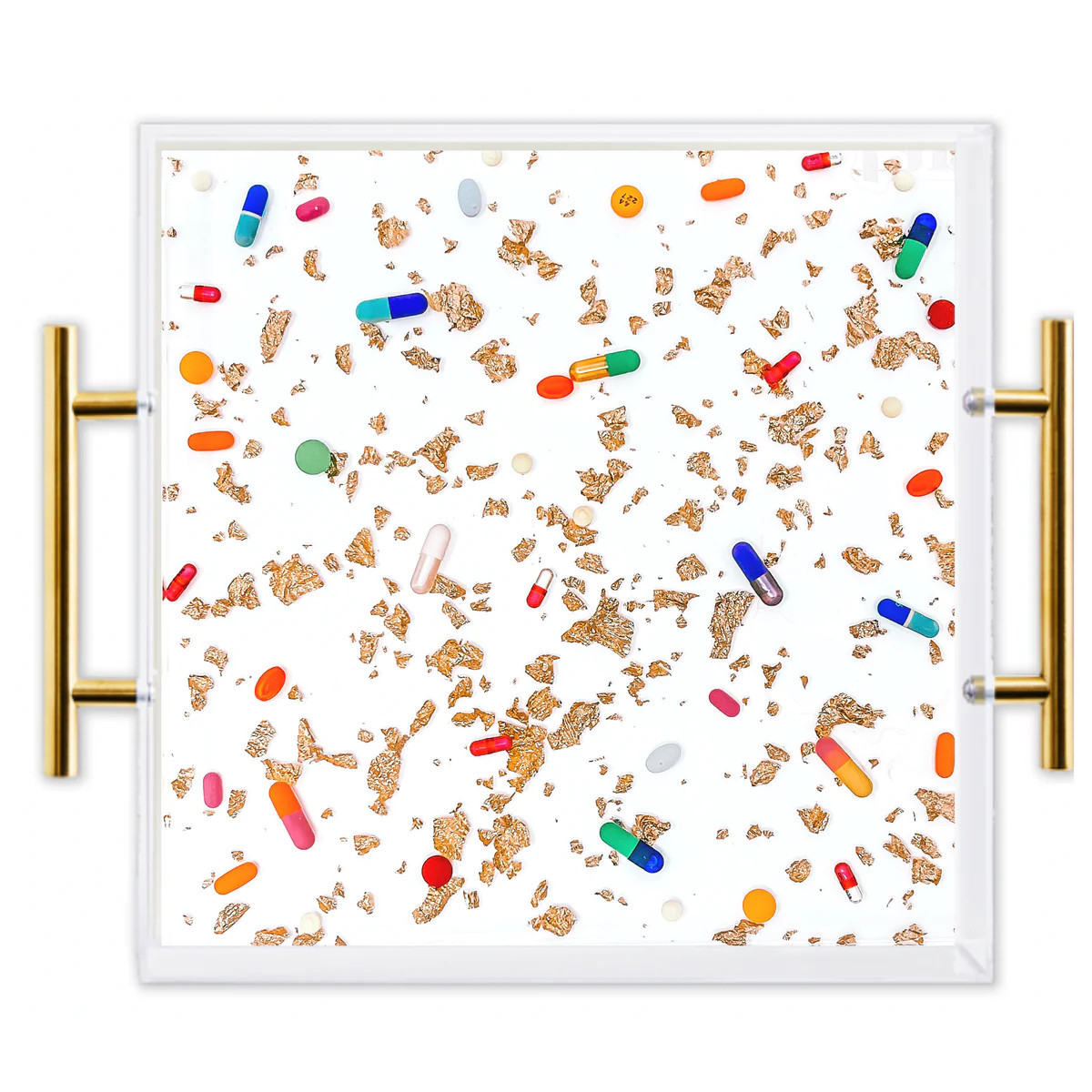 Pills + Gold Large Tray | Tart By Taylor