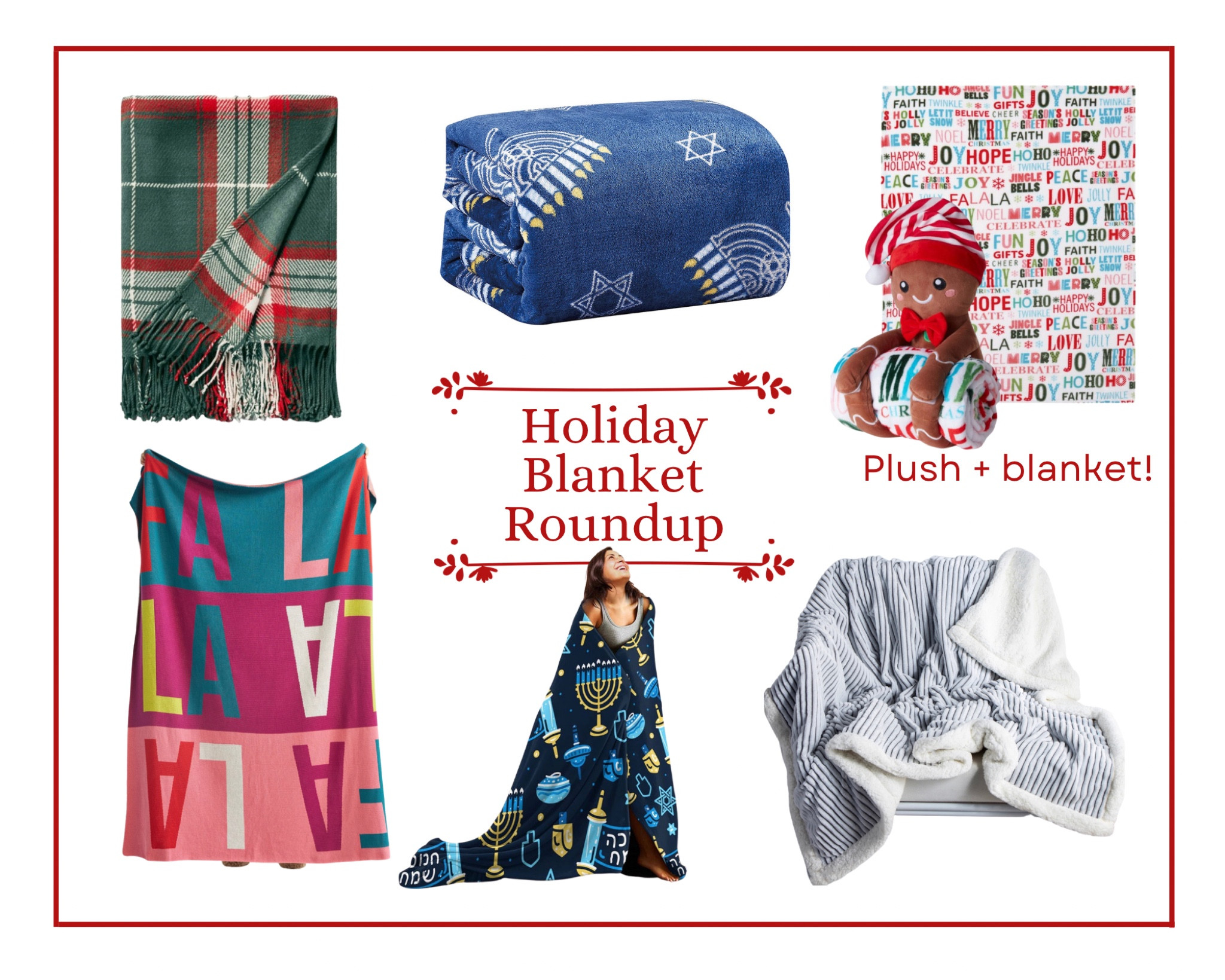 Christmas, Hanukkah & holiday blankets to cozy up in this season!
Blanket, blankets, Christmas blanket, Hanukkah blanket, holiday blanket, fleece blanket, best blanket, throws

#LTKHoliday #LTKunder100 #LTKunder50