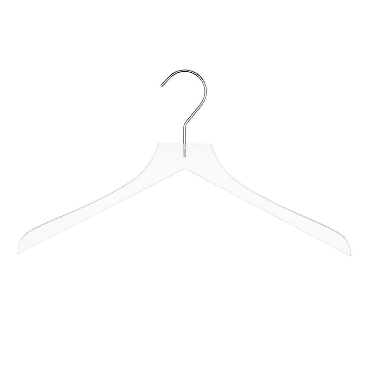 Petite Shirt Hanger Frosted Acrylic | The Container Store