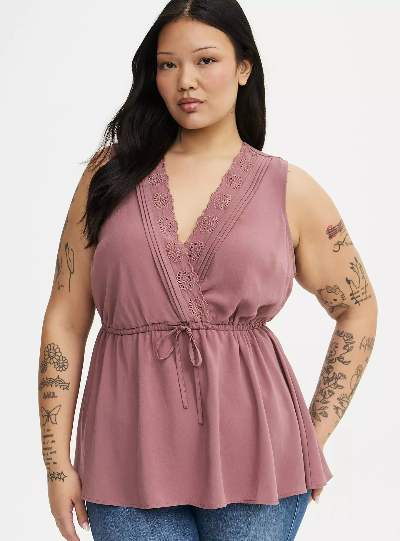 Babydoll Surplice Top | Torrid (US & Canada)
