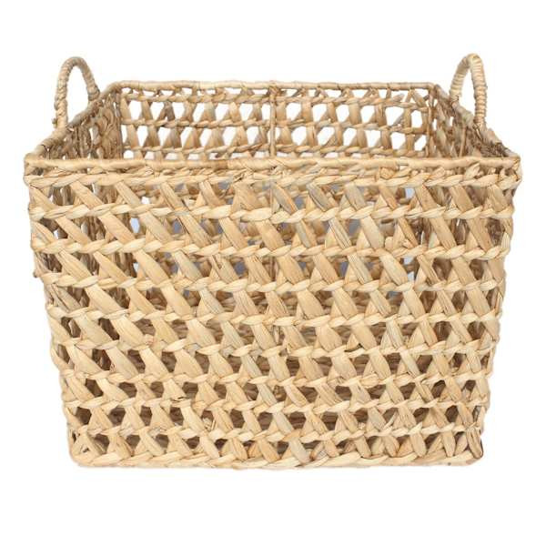 Providence Water Hyacinth Storage Basket, Medium | At Home